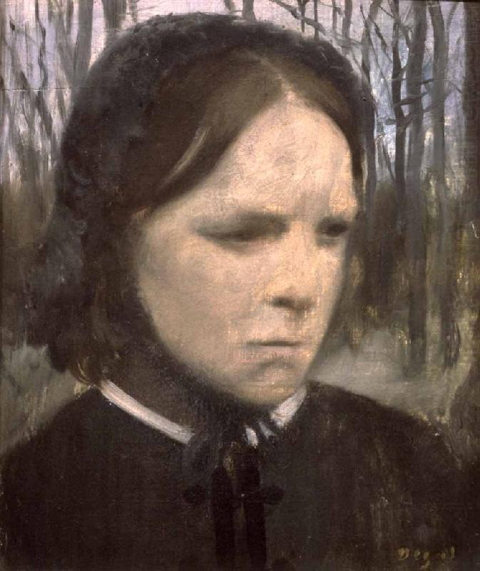 Portrait of Estelle Balfour, Edgar Degas